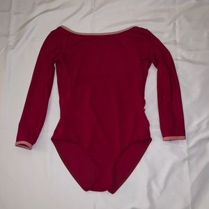 Yumiko “sofiane” 3/4 sleeve ballet leotard